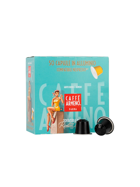 Miscela Forte – Capsule Compatibili Nespresso® in Alluminio