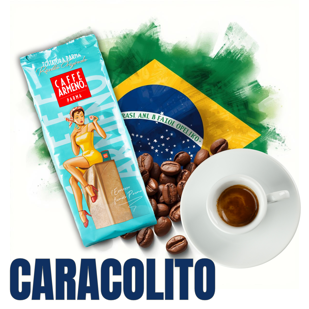 Caffè Monorigine Brasiliano “Caracolito” – Perle di Arabica di Alta Qualità