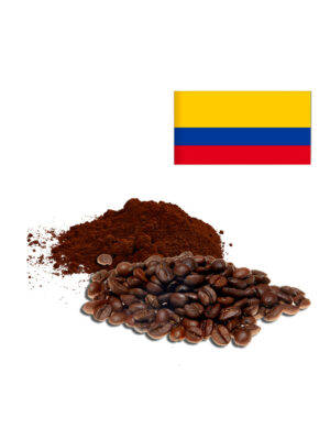 Colombia – Beans and ground coffee