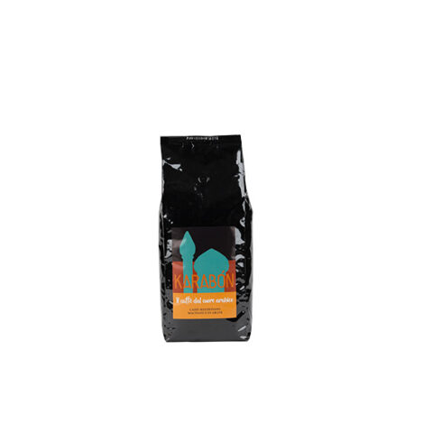 Kaffeebohnen und gemahlener Kaffee - Karabon